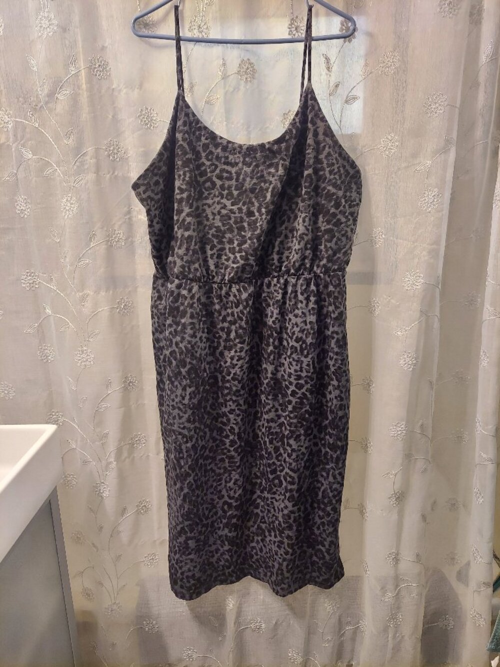 Leopard print dress